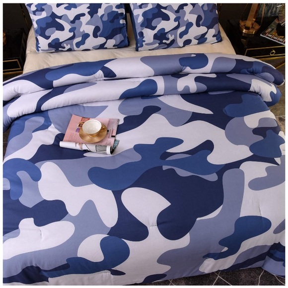 Full Size Camouflage Comforter Set 3 Pieces - Picture 2 of 6